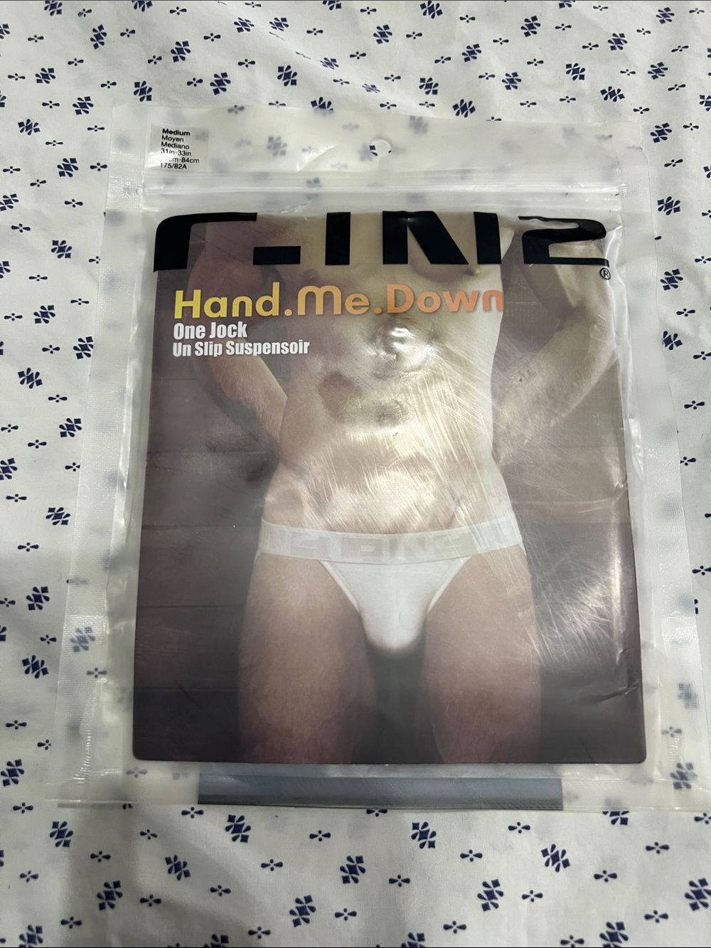 Hand.Me.Down One Jock Brief - White